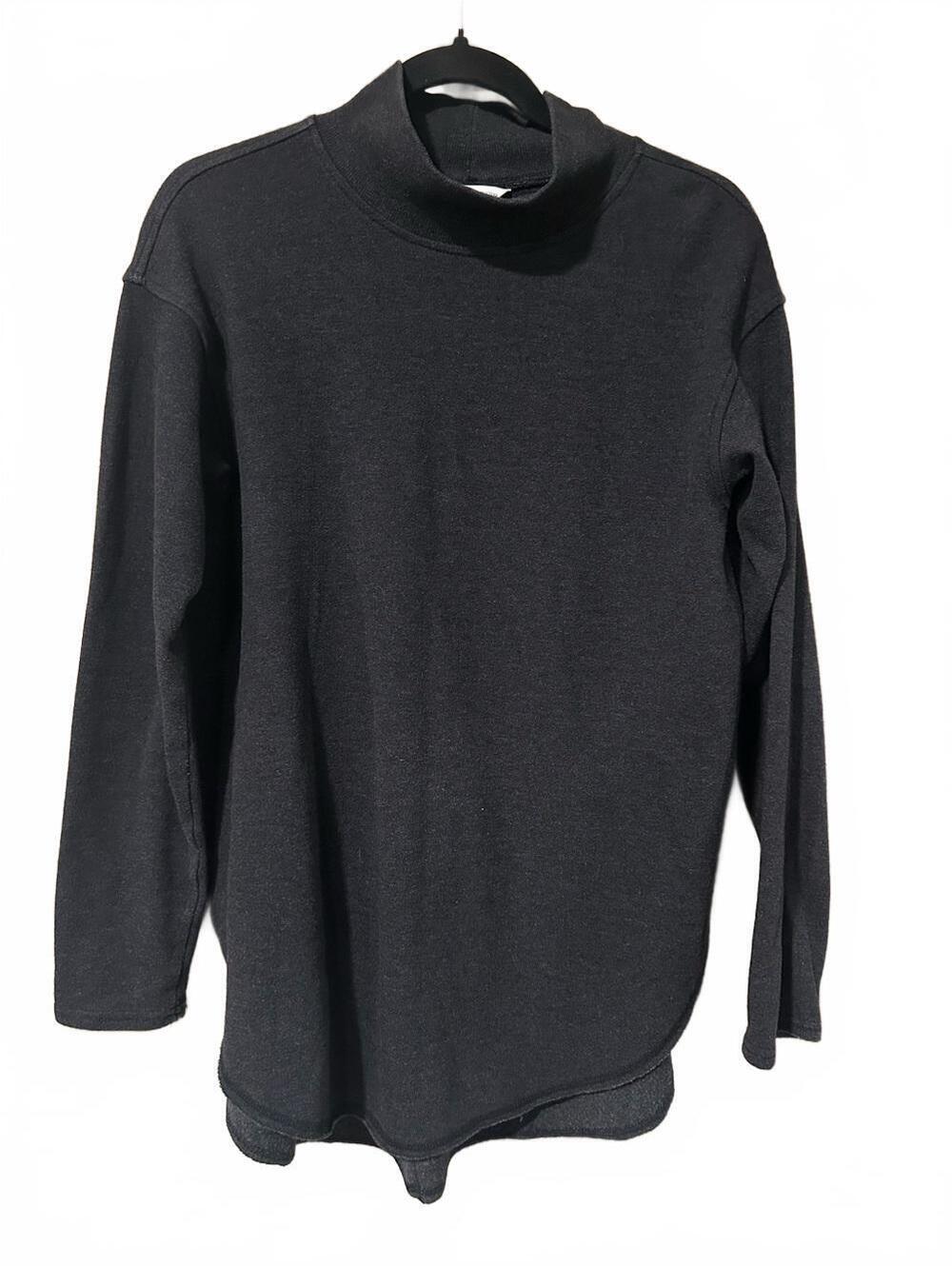 American eagle Black Mock Neck Long Sleeve Top
